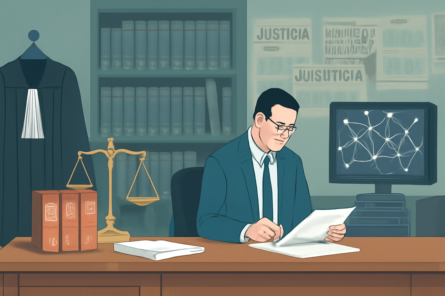 Justicia con IA: entre la distopía de Ken Loach y la responsabilidad jurídica en el mundo real