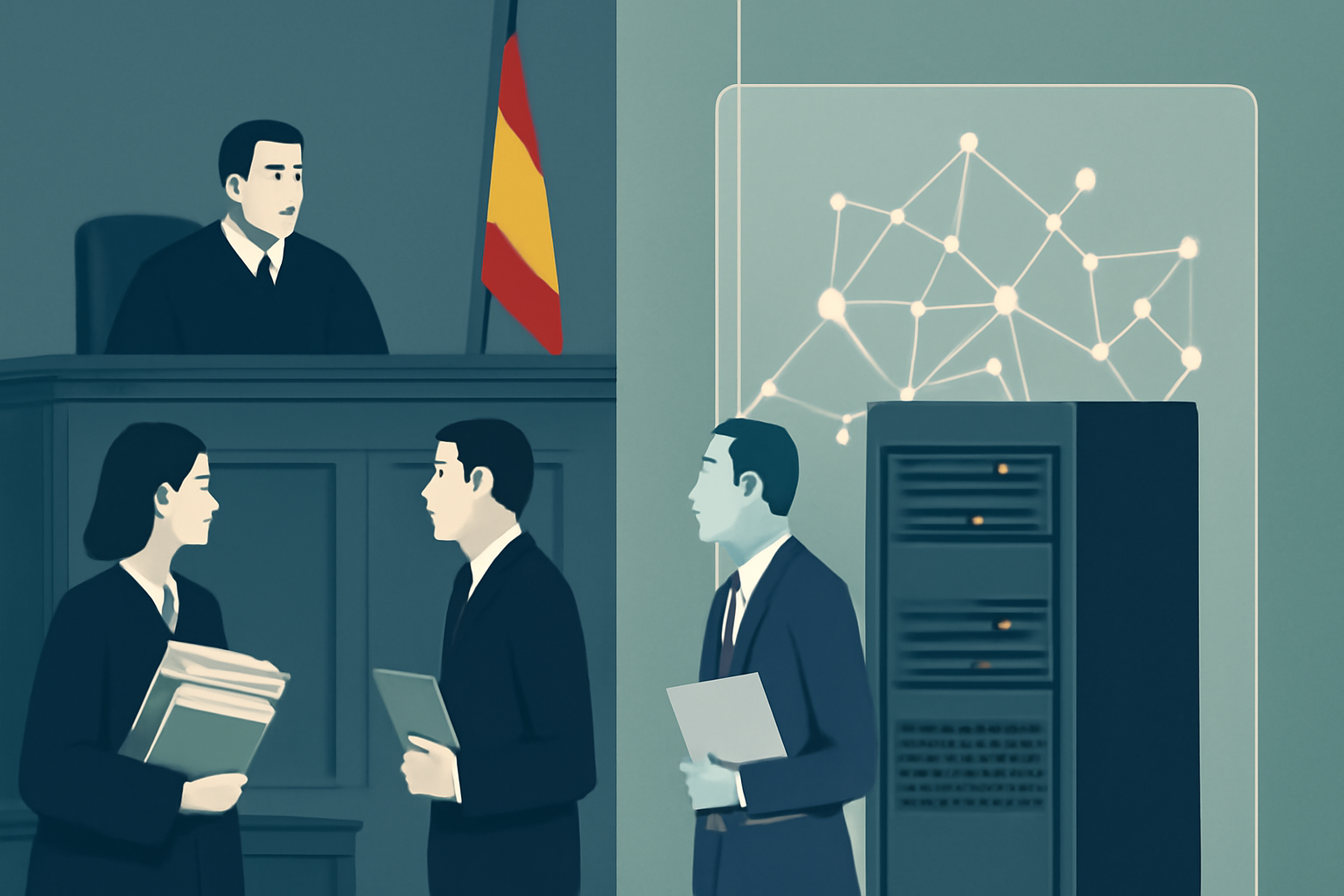 ‘Justicia artificial’ en RTVE: cuando la IA sustituye al juez… en la ficción